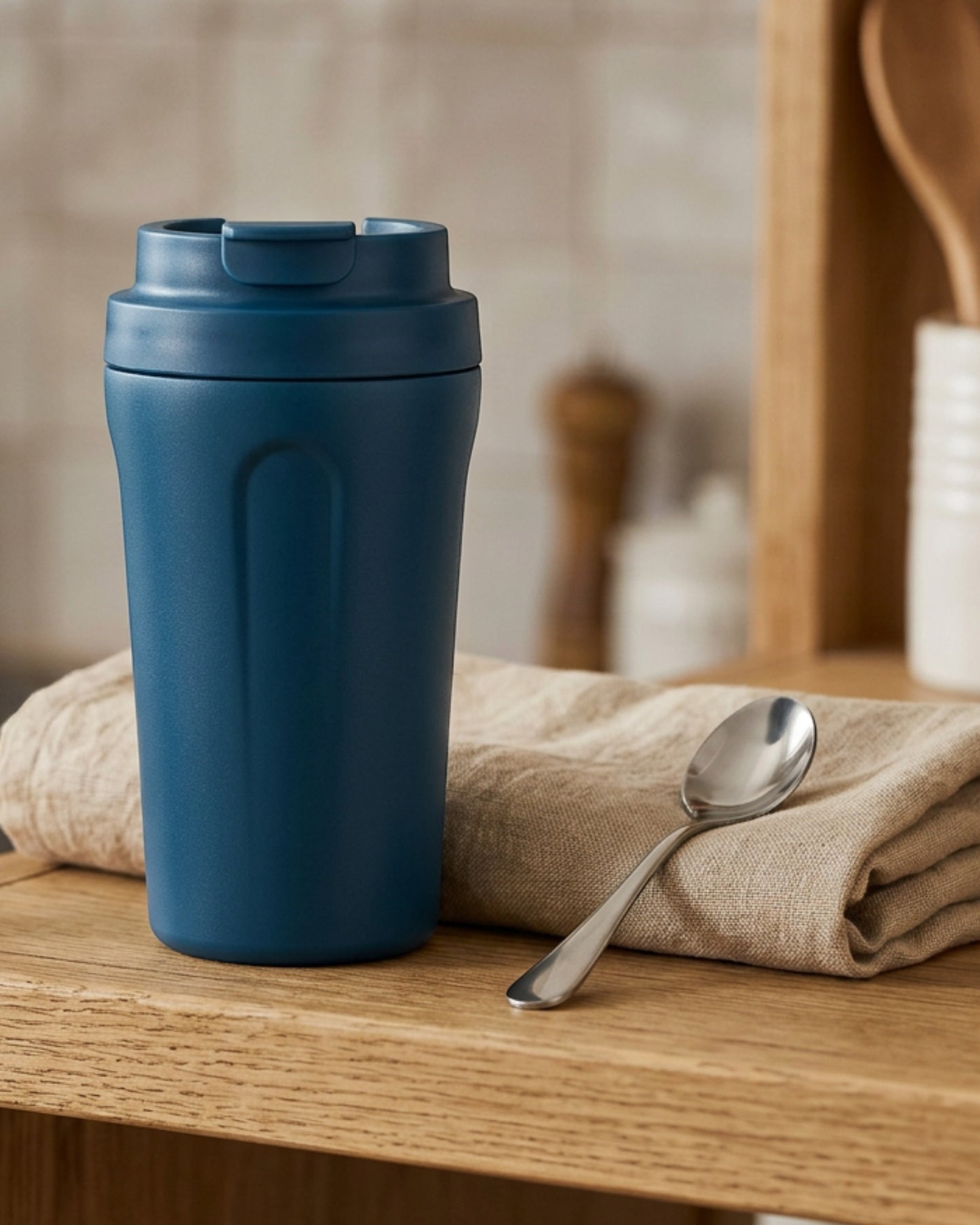 Tevnx Press-Flip Travel Tumbler Ocean 16 oz