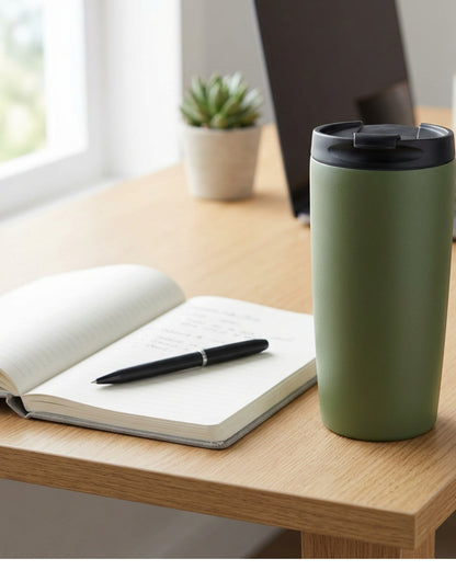 Tevnx Twist-Lock Coffee Tumbler Moss 18 oz