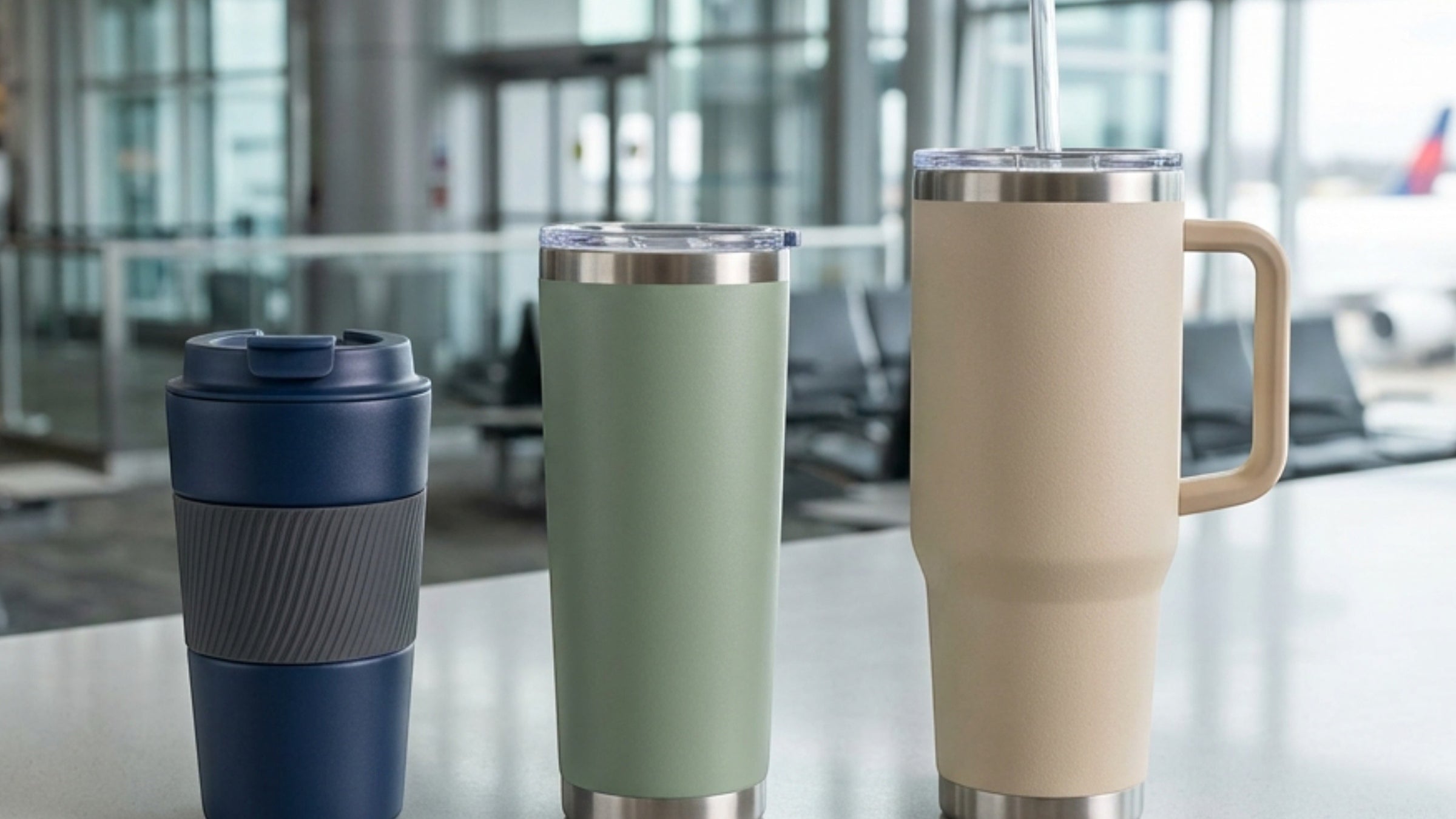 Tevnx Stainless Steel Vacuum Insulated Travel Tumblers
